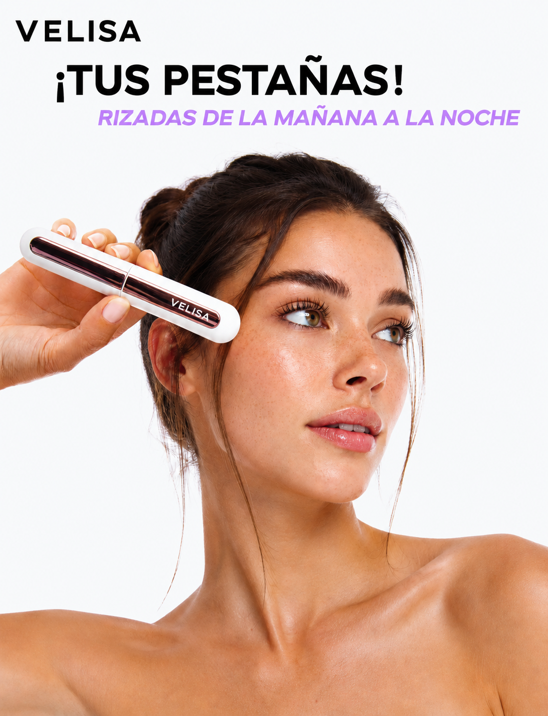 VELISA - Rizador de Pestañas Eléctrico USB-C